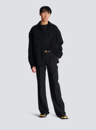 Overshirt aus Monogramm-Tweed