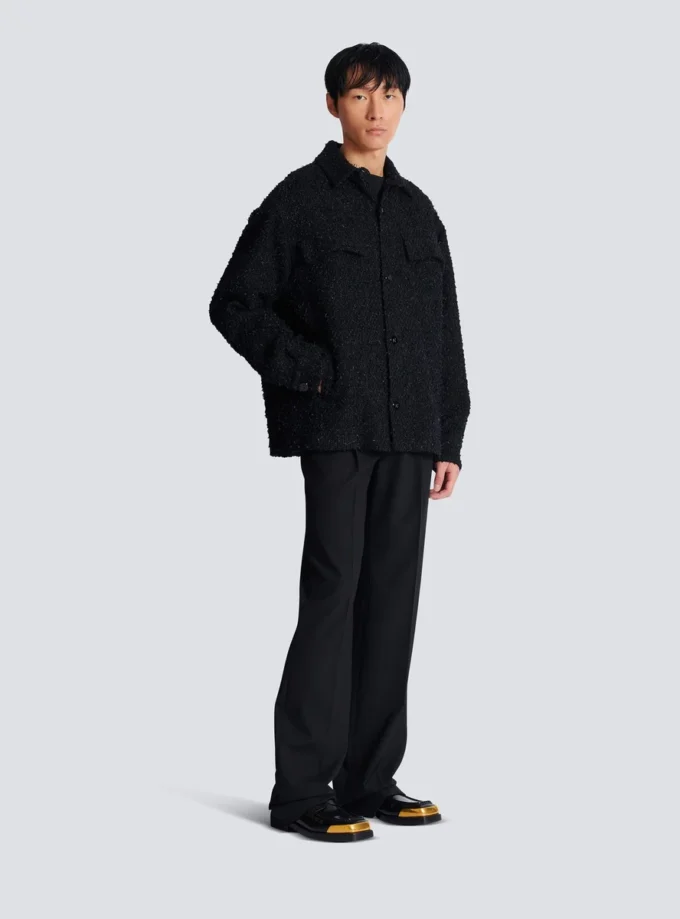Overshirt aus Monogramm-Tweed Overshirt aus Monogramm-Tweed