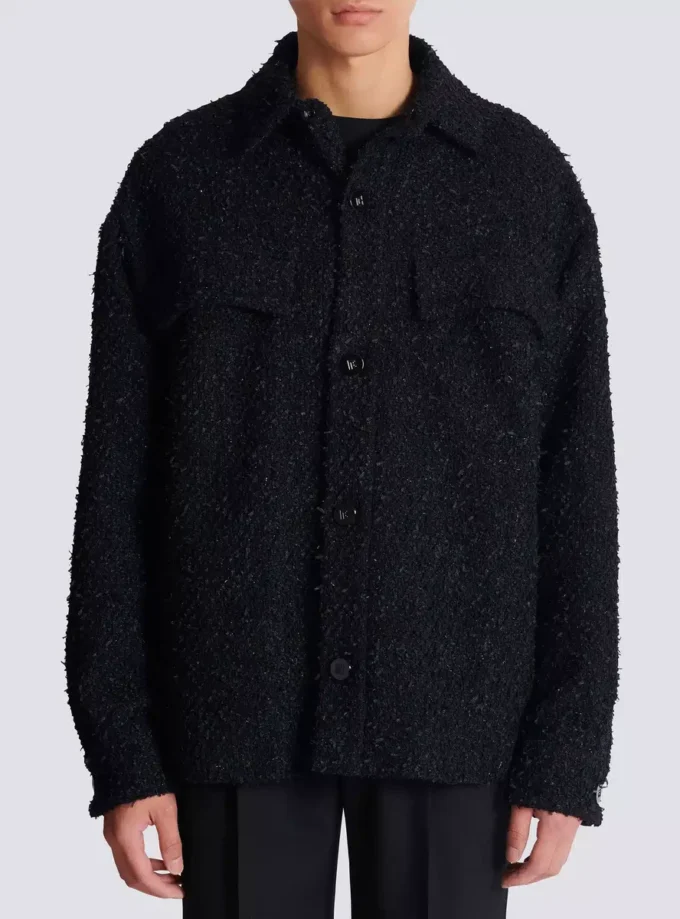 Overshirt aus Monogramm-Tweed Overshirt aus Monogramm-Tweed