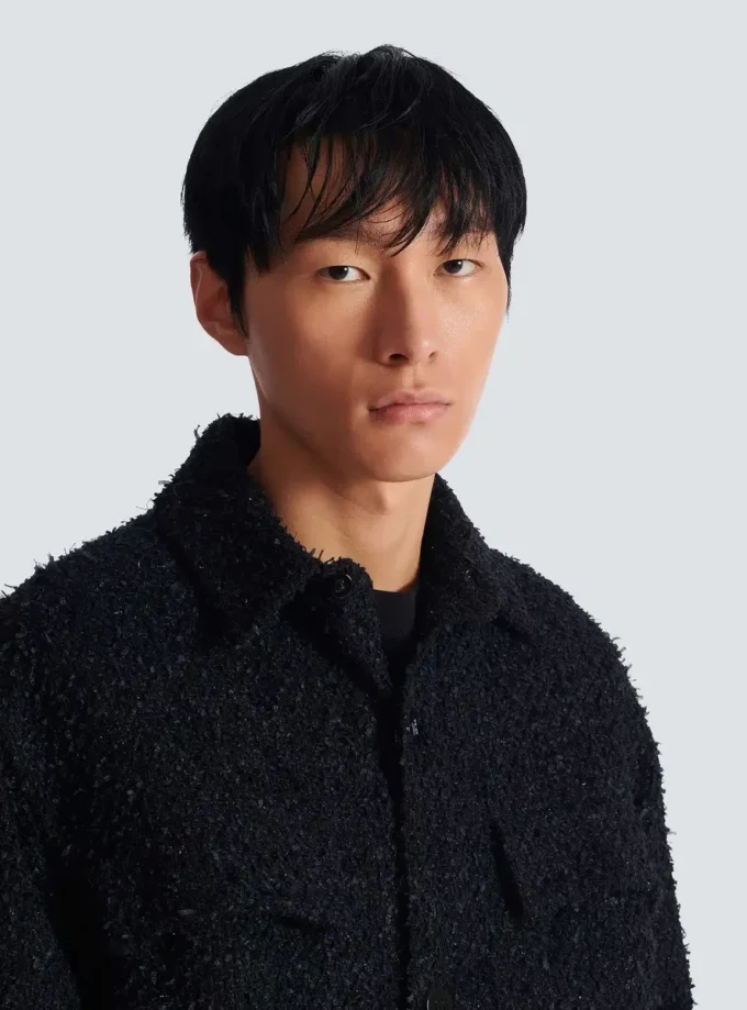 Overshirt aus Monogramm-Tweed Overshirt aus Monogramm-Tweed