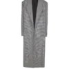 Oversize-Mantel aus Prince-of-Wales-Wolle Oversize-Mantel aus Prince-of-Wales-Wolle