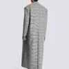 Oversize-Mantel aus Prince-of-Wales-Wolle Oversize-Mantel aus Prince-of-Wales-Wolle