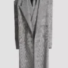 Oversize-Mantel aus Prince-of-Wales-Wolle Oversize-Mantel aus Prince-of-Wales-Wolle