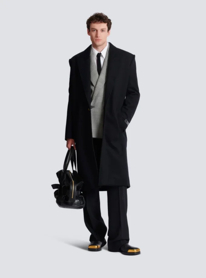 Oversized-Mantel aus Wolle und Kaschmir Oversized-Mantel aus Wolle und Kaschmir