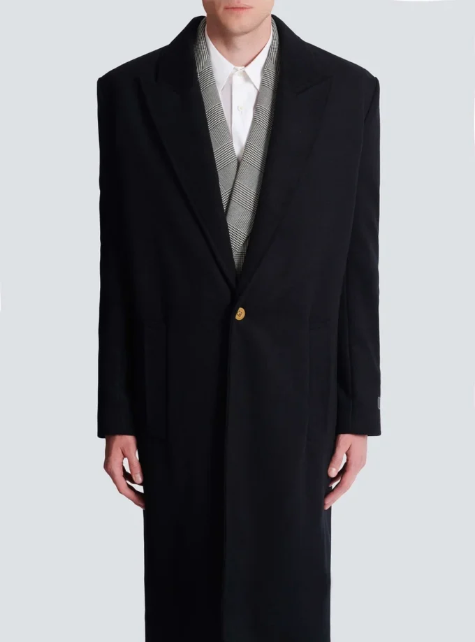 Oversized-Mantel aus Wolle und Kaschmir Oversized-Mantel aus Wolle und Kaschmir