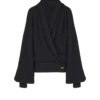 Oversized-Strickpullover mit Kapuze Oversized-Strickpullover mit Kapuze