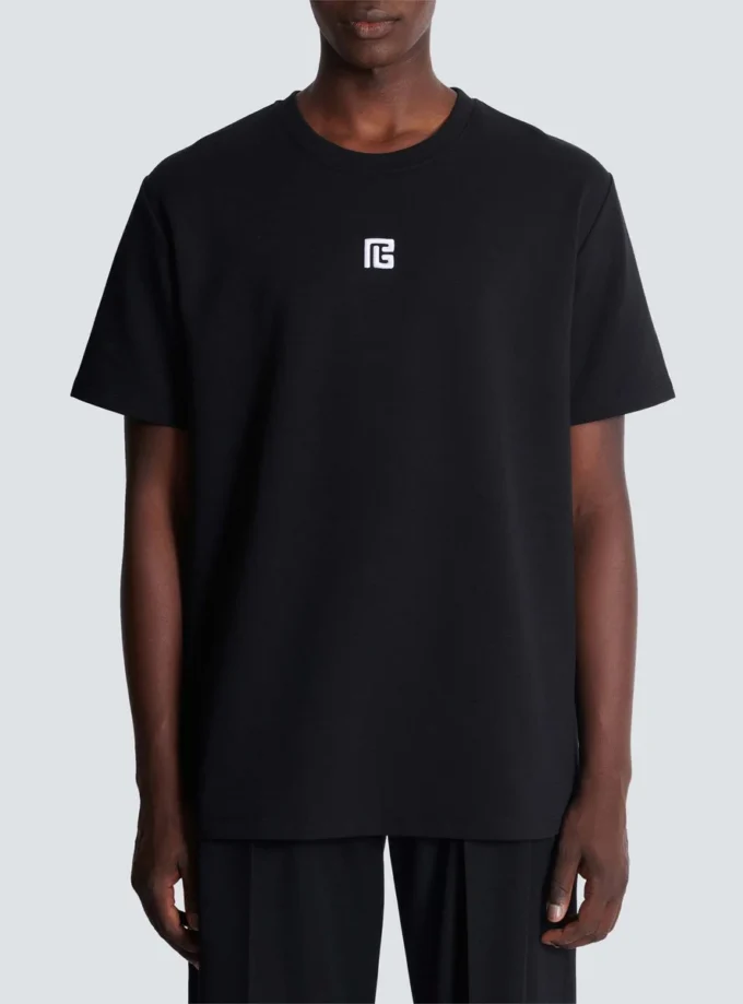 PB besticktes T-Shirt PB besticktes T-Shirt