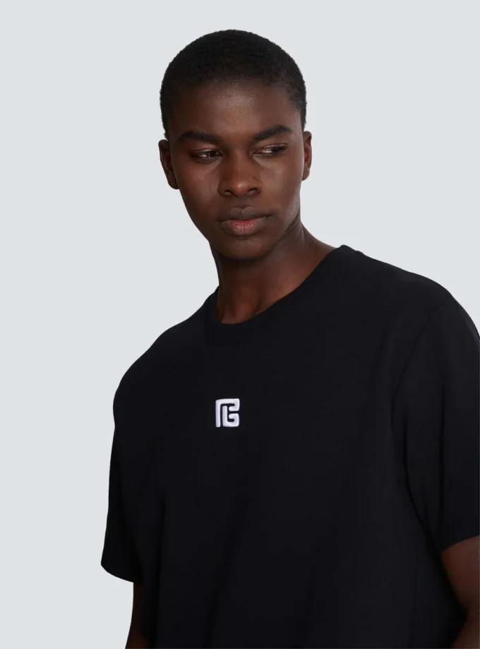PB besticktes T-Shirt PB besticktes T-Shirt