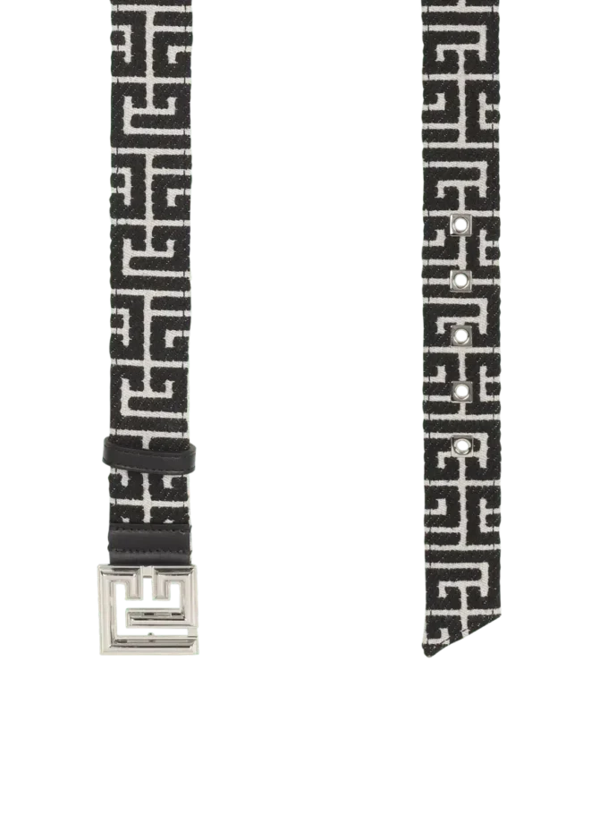PB Gürtel aus Jacquard mit Monogramm