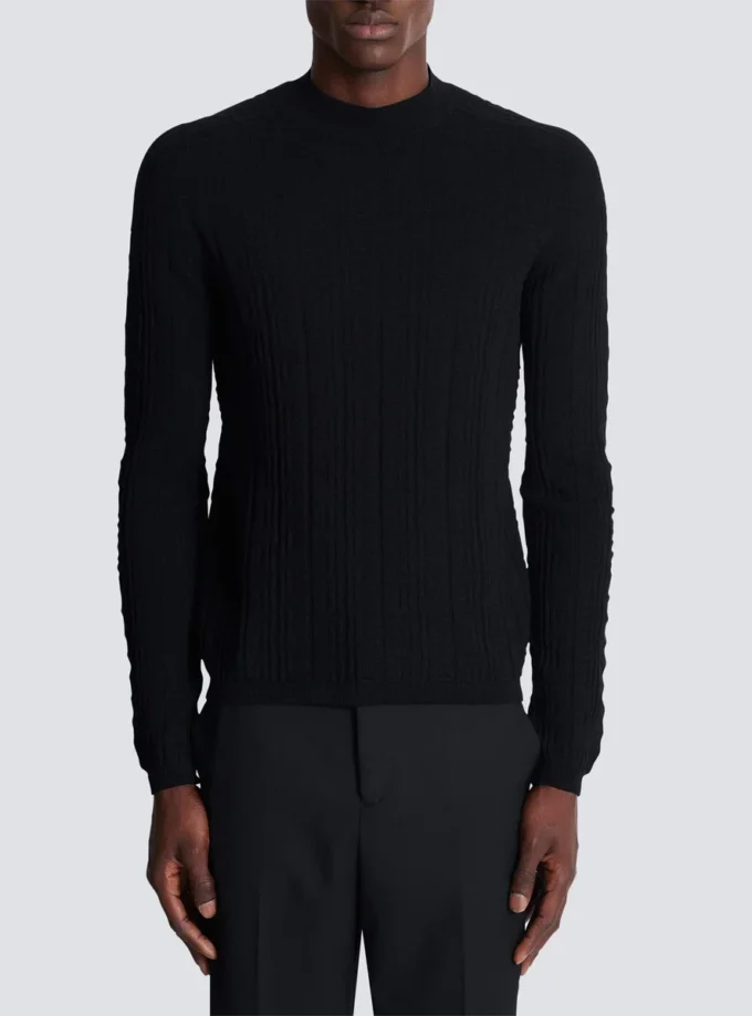 PB-Pullover aus Seide und Baumwollstrick