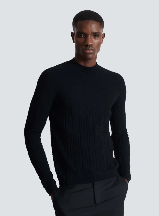 PB-Pullover aus Seide und Baumwollstrick
