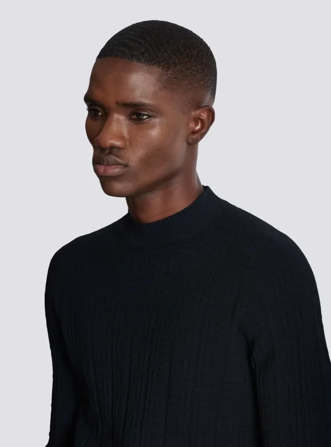 PB-Pullover aus Seide und Baumwollstrick