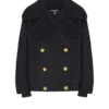 Pea Coat aus Wolle mit 4 Knöpfen Pea Coat aus Wolle mit 4 Knöpfen