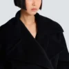 Pea Coat aus Wolle mit 4 Knöpfen Pea Coat aus Wolle mit 4 Knöpfen
