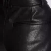 Plissierte Shorts aus Lammleder Plissierte Shorts aus Lammleder
