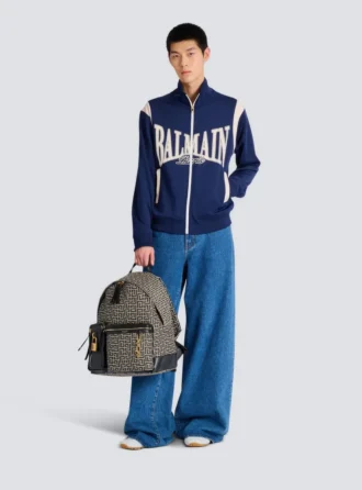 Pulse Monogram Jacquard-Rucksack