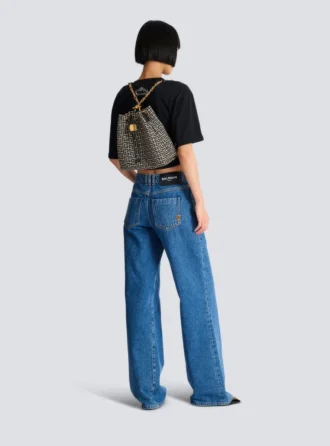 Pulse Monogram Jacquard-Rucksack