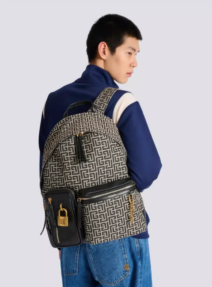 Pulse Monogram Jacquard-Rucksack Pulse Monogram Jacquard-Rucksack