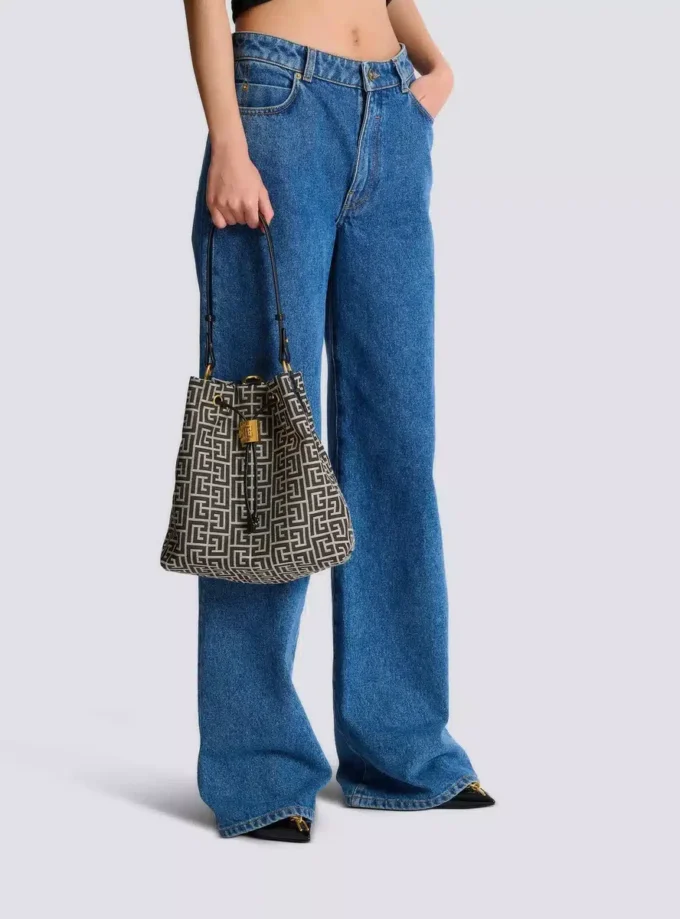 Pulse Monogram Jacquard-Rucksack
