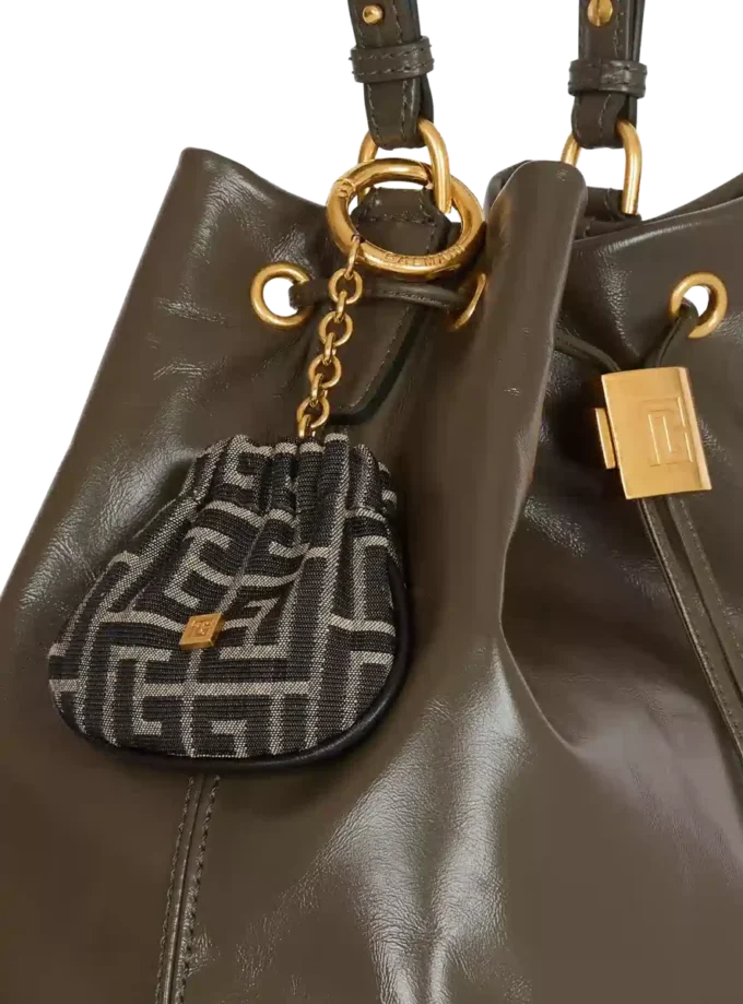 Pulse Monogramm Jacquard Schlüsselanhänger