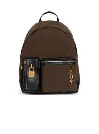 Pulse Rucksack aus Kalbsleder und Nylon