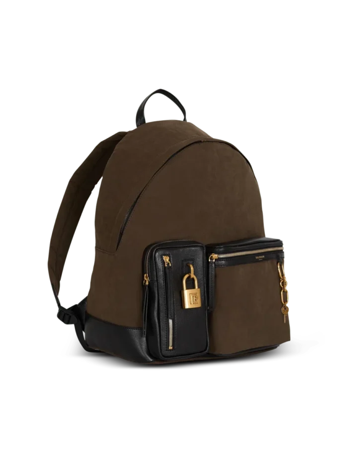 Pulse Rucksack aus Kalbsleder und Nylon Pulse Rucksack aus Kalbsleder und Nylon