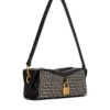 Pulse Schultertasche aus Monogramm-Jacquard und Kalbsleder Pulse Schultertasche aus Monogramm-Jacquard und Kalbsleder