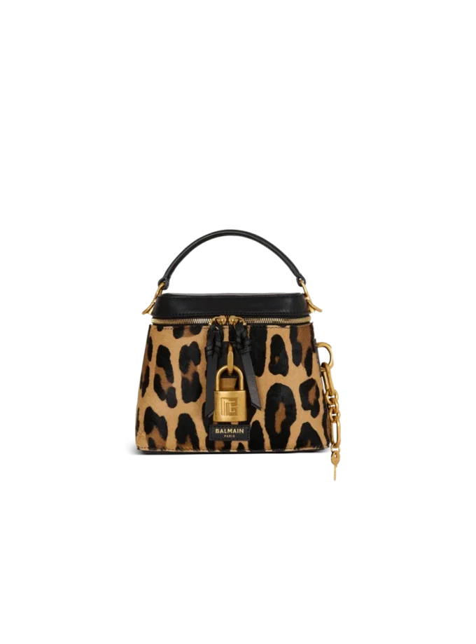 Pulse Vanity Ledertasche mit Leopardenmuster Pulse Vanity Ledertasche mit Leopardenmuster
