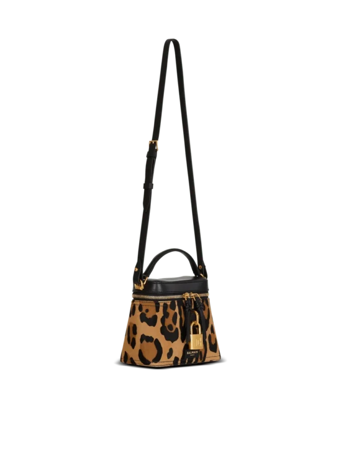 Pulse Vanity Ledertasche mit Leopardenmuster Pulse Vanity Ledertasche mit Leopardenmuster
