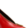 Pumps mit Keilabsatz und Reißverschluss aus Lammleder Pumps mit Keilabsatz und Reißverschluss aus Lammleder
