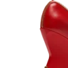 Pumps mit Keilabsatz und Reißverschluss aus Lammleder Pumps mit Keilabsatz und Reißverschluss aus Lammleder