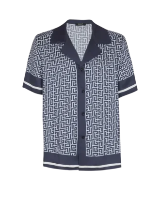 Pyjamahemd mit Monogramm Pyjamahemd mit Monogramm