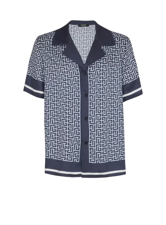 Pyjamahemd mit Monogramm Pyjamahemd mit Monogramm