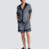 Pyjamahemd mit Monogramm Pyjamahemd mit Monogramm