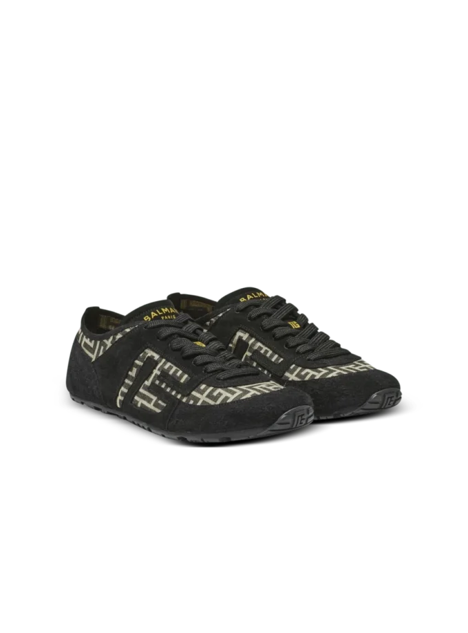 Racer 45 Monogramm-Jacquard-Sneaker