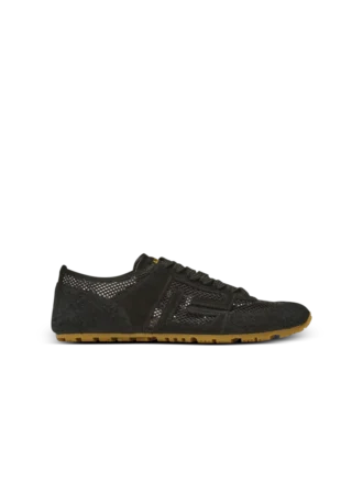 Racer 45 Sneakers aus Kalbsleder, Wildleder und Nylon
