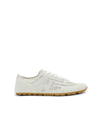 Racer 45 Sneakers aus Kalbsleder, Wildleder und Nylon