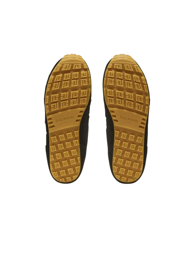 Racer 45 Sneakers aus Kalbsleder, Wildleder und Nylon Racer 45 Sneakers aus Kalbsleder, Wildleder und Nylon