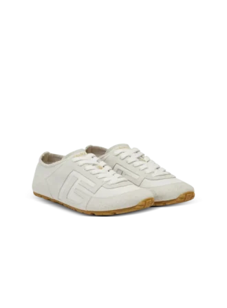Racer 45 Sneakers aus Lammleder und Wildleder