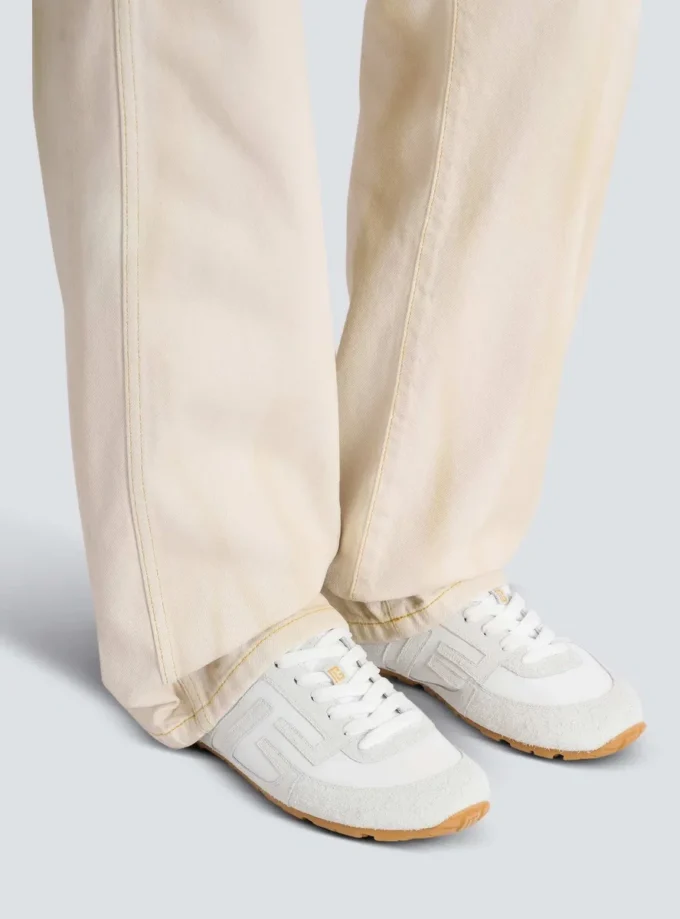 Racer 45 Sneakers aus Lammleder und Wildleder Racer 45 Sneakers aus Lammleder und Wildleder