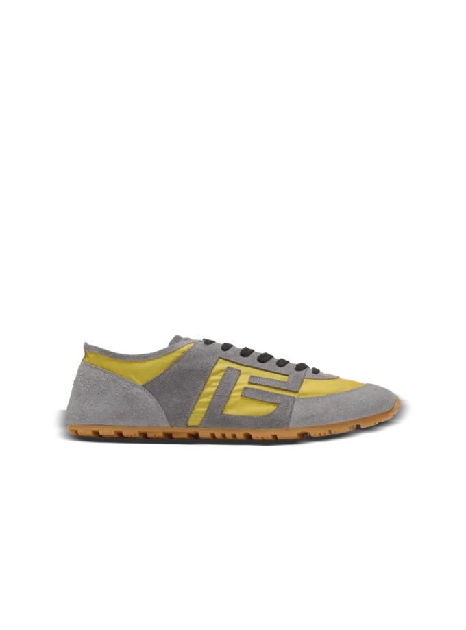 Racer 45 Sneakers aus Wildleder und Nylon