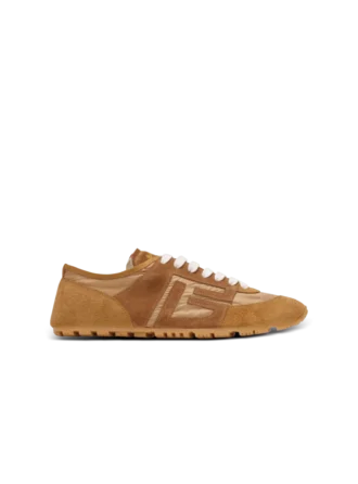 Racer 45 Sneakers aus Wildleder und Nylon