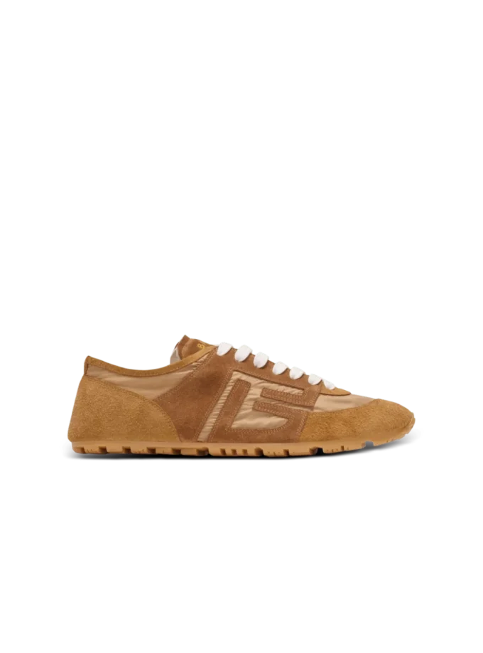 Racer 45 Sneakers aus Wildleder und Nylon