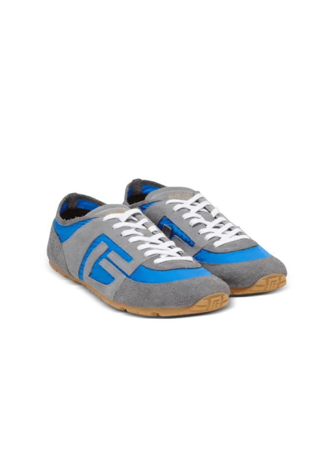 Racer 45 Sneakers aus Wildleder und Nylon