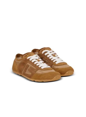 Racer 45 Sneakers aus Wildleder und Nylon
