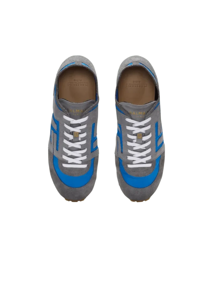 Racer 45 Sneakers aus Wildleder und Nylon