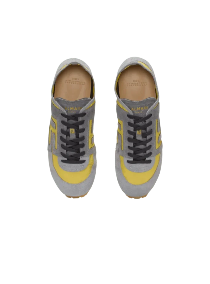 Racer 45 Sneakers aus Wildleder und Nylon