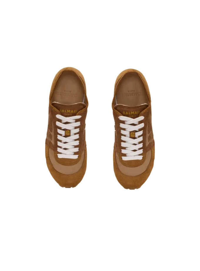 Racer 45 Sneakers aus Wildleder und Nylon