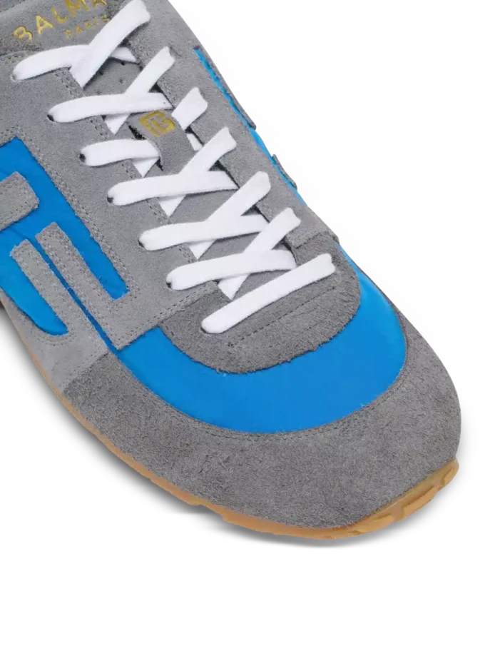Racer 45 Sneakers aus Wildleder und Nylon
