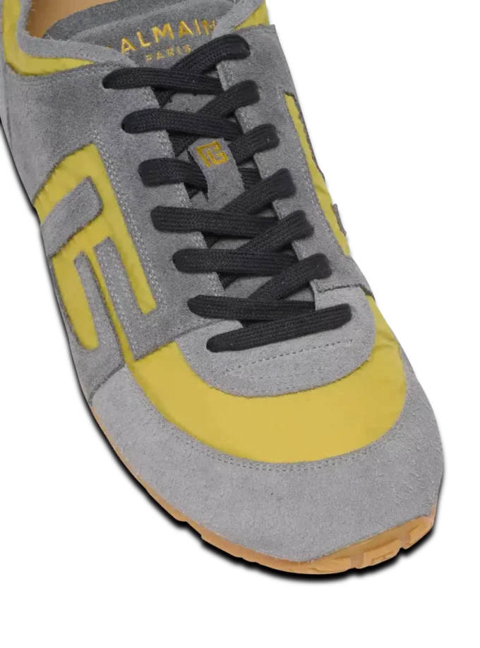 Racer 45 Sneakers aus Wildleder und Nylon